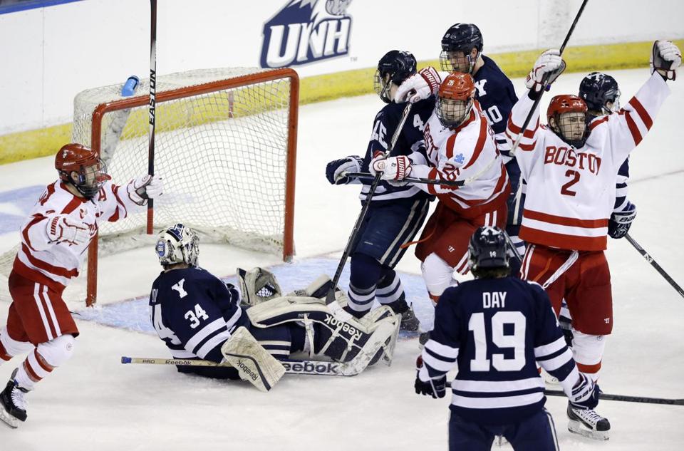 Boston Squeaks Past Yale In OT