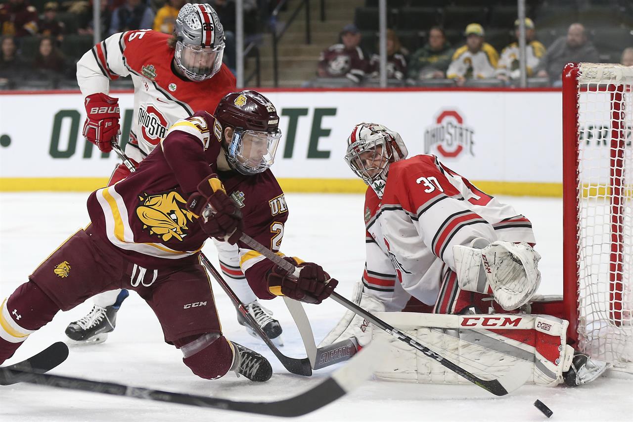 Duluth and Notre Dame To Final College Hockey Update