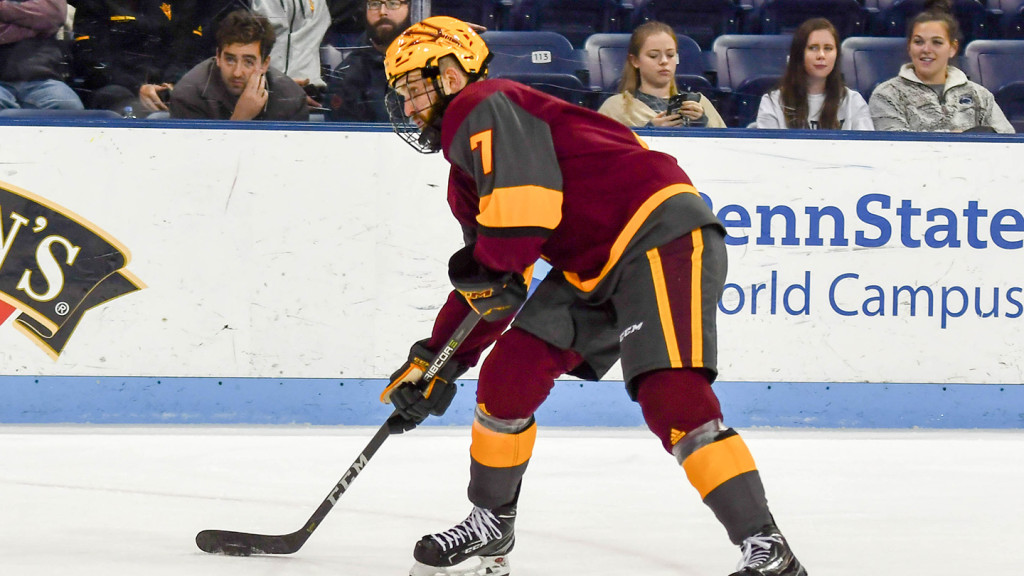 Arizona State sophomore forward Johnny Walker, of Phoenix, AZ., leads his team in goals scored, with nineteen, and is ninth on the team in assists, with nine.