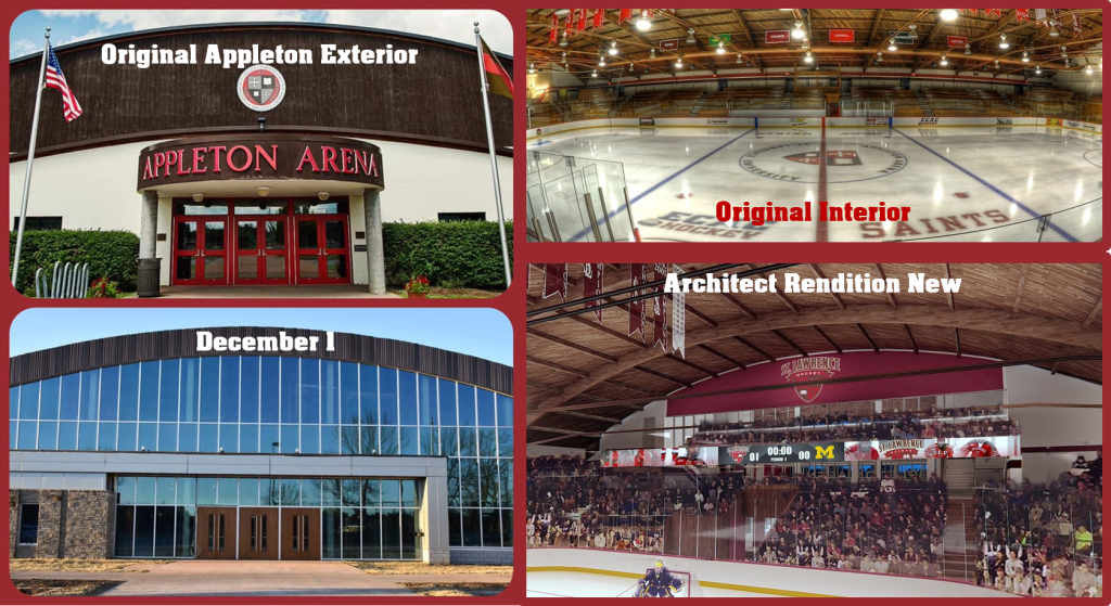 Appleton Arena at St. Lawrence University in Canton, N.Y.