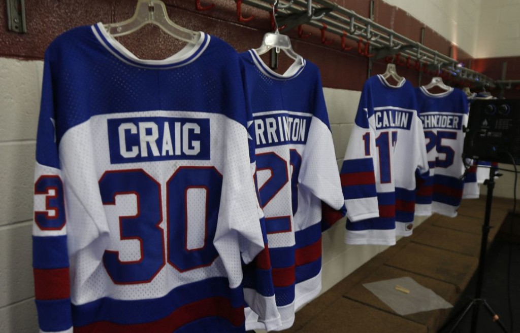 1980 Olympic Hockey Team Jerseys