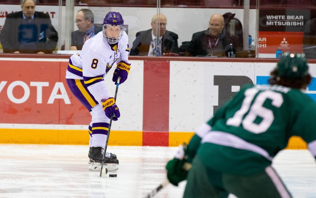 Mankato State sophomore forward Nathan Smith, of Hudson, FL., scored a goal in his team's 4-0 win Friday night, and added two assists in his team's 5-1 win Saturday night, both at home against Bowling Green.  The 6'0" 185 lb sophomore is tied for fifth on his team in goals scored, with three, and is first in assists, with three.  Mankato State, 11-2-1, and ranked #3 